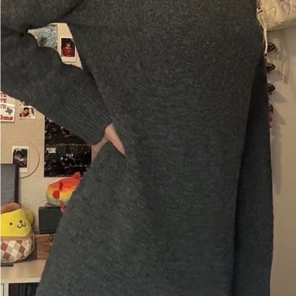 Zara Charcoal Sweater dress